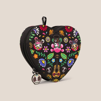 tokidoki Heart Mini Bag Clip-On Pouch Accessory – Dia de los Muertos