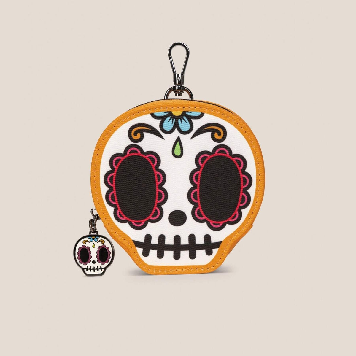tokidoki Sugar Skull Mini Bag Clip-On Pouch Accessory – Dia de los Muertos