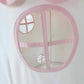 Window of Domestic Objects Tower Tent Pink