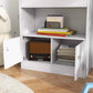 Detail of Qaba Toy Storage Cabinet White