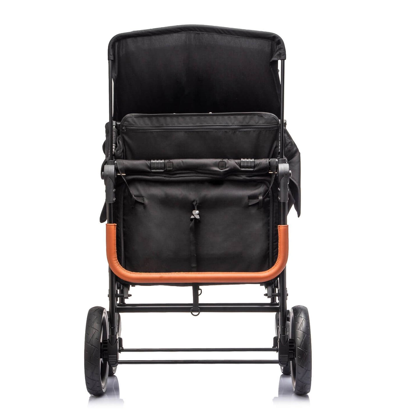 ToyRides Elite Wagon Stroller with 4-Seater - Black