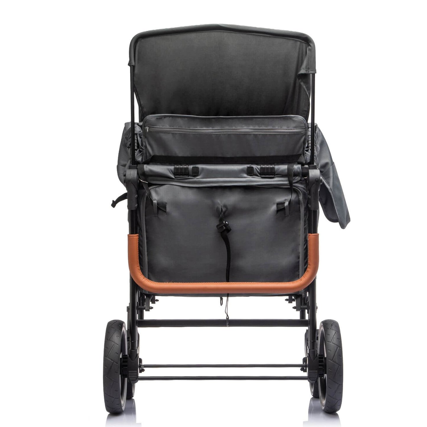 ToyRides Elite Wagon Stroller with 4-Seater - Gray