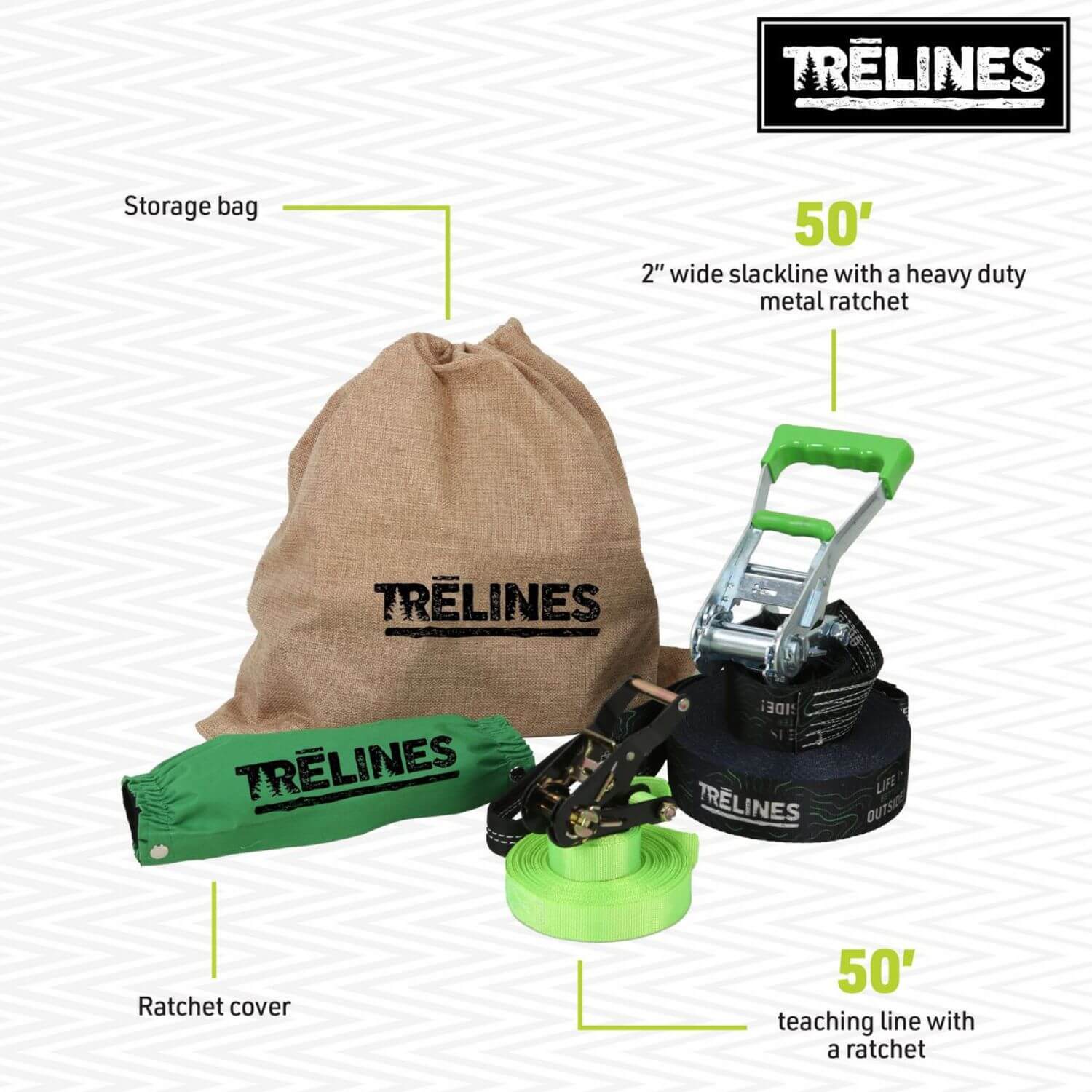 Trelines Classic Slackline 50ft