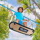 Boy Playing Trelines Treboard Surfin' Swing
