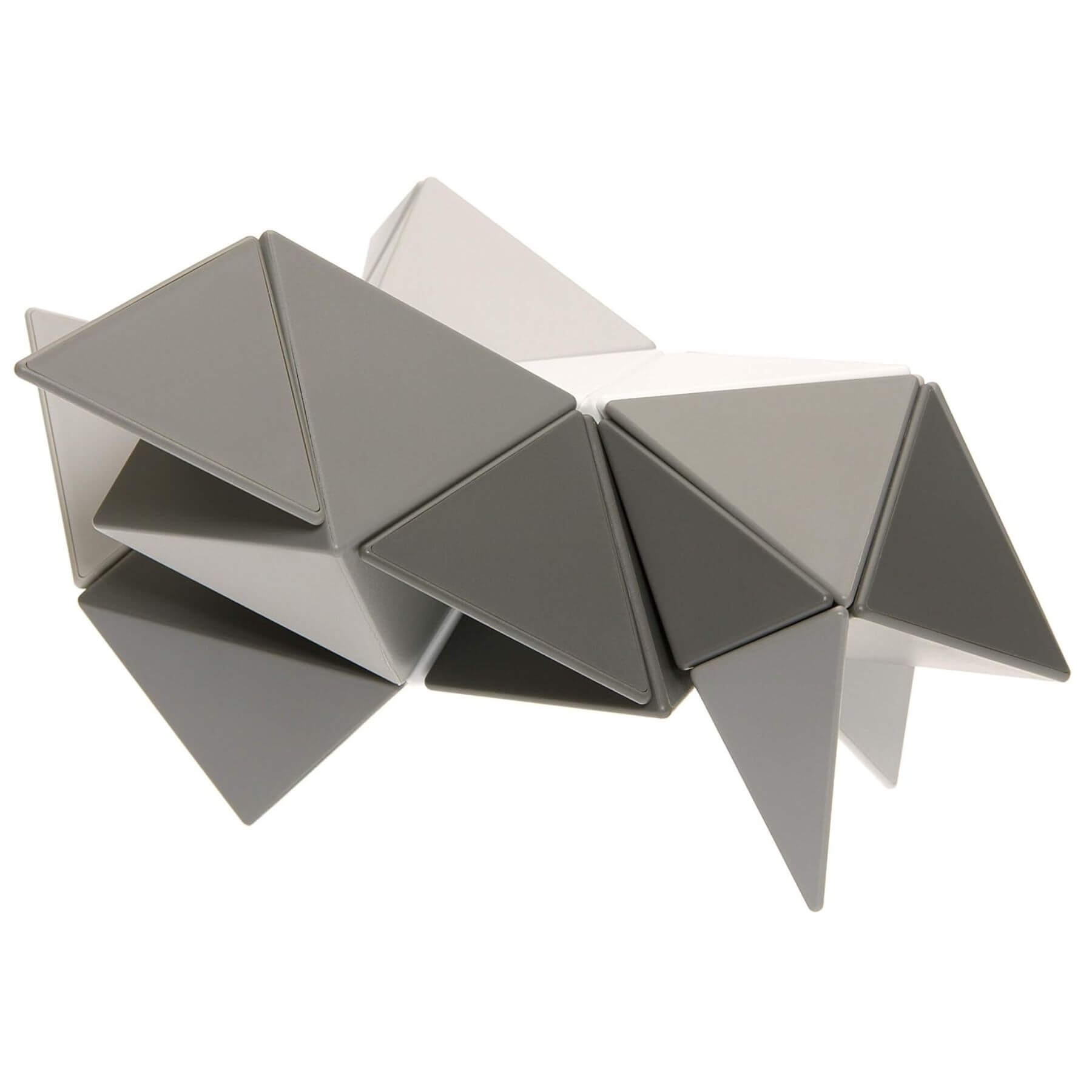 Trido Monochromatic Magnetic Art 3D Shapes Medium 24-Piece