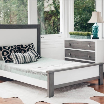 Milk Street Baby True 3 Drawer Dresser Mud with Snow - Lifestyle