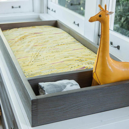 Milk Street Baby True Changer Tray Mud with Snow - Detail