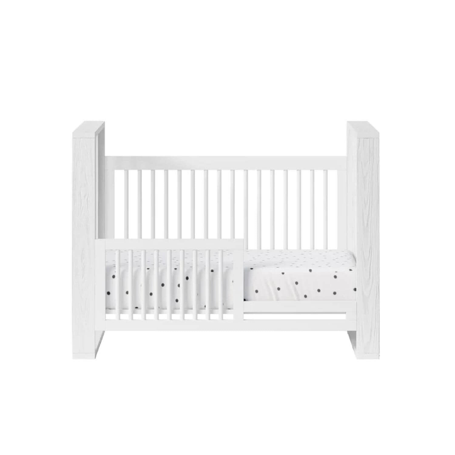 Milk Street Baby True Toddler Bed Conversion Kit Snow