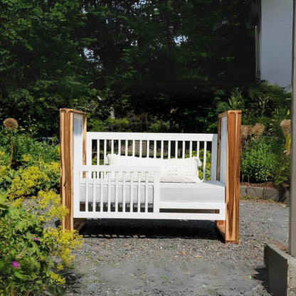 Milk Street Baby True Toddler Bed Conversion Kit Snow - Lifestyle