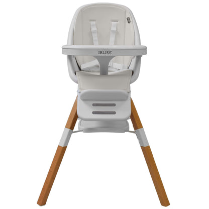 TruBliss 2-in-1 Turn-A-Tot Highchair with 360° Swivel Cream