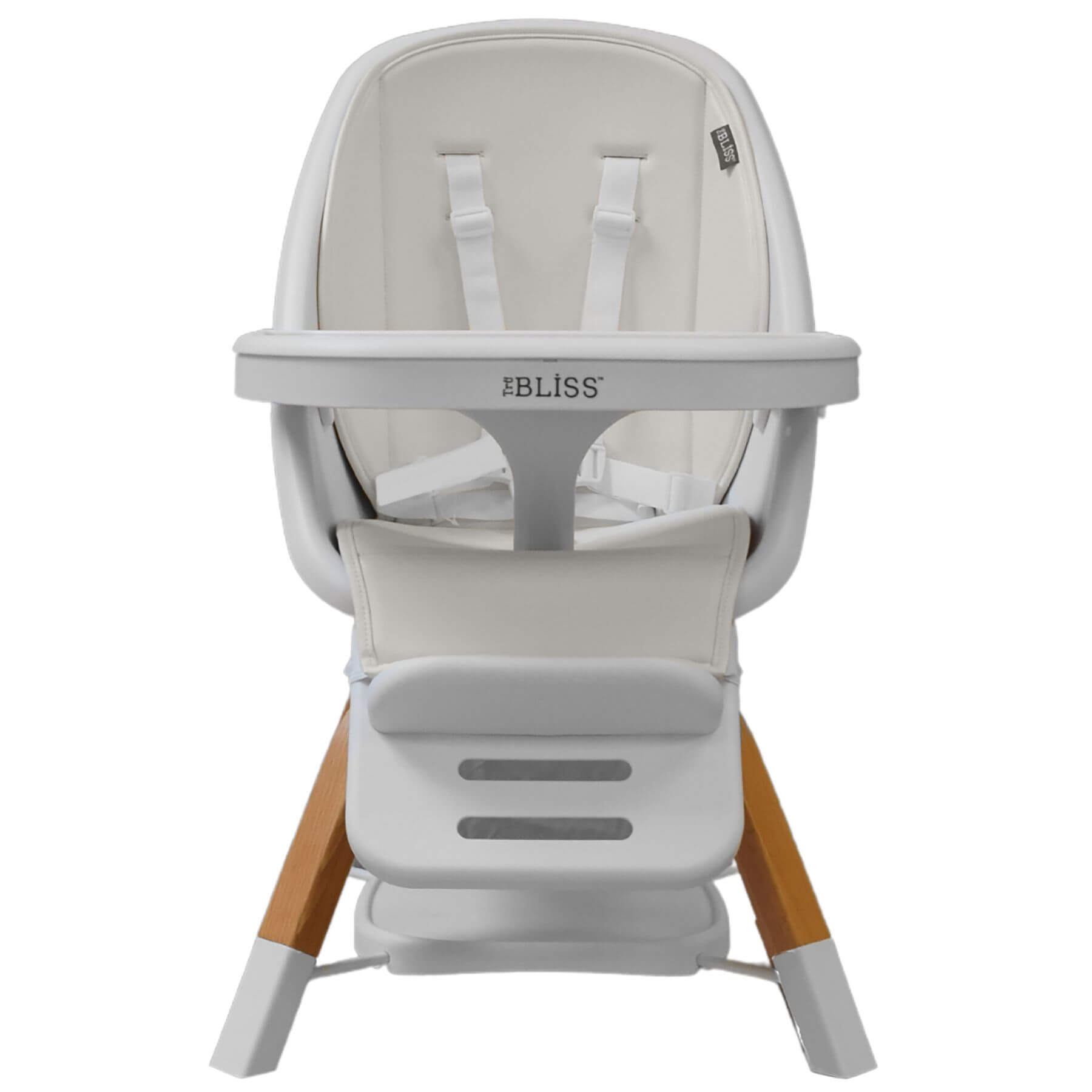 TruBliss 2-in-1 Turn-A-Tot Highchair with 360° Swivel Cream