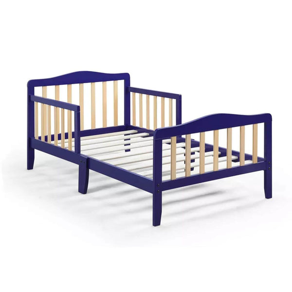 Twain Toddler Bed Blue/Natural