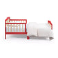 Twain Toddler Bed Coral/Natural
