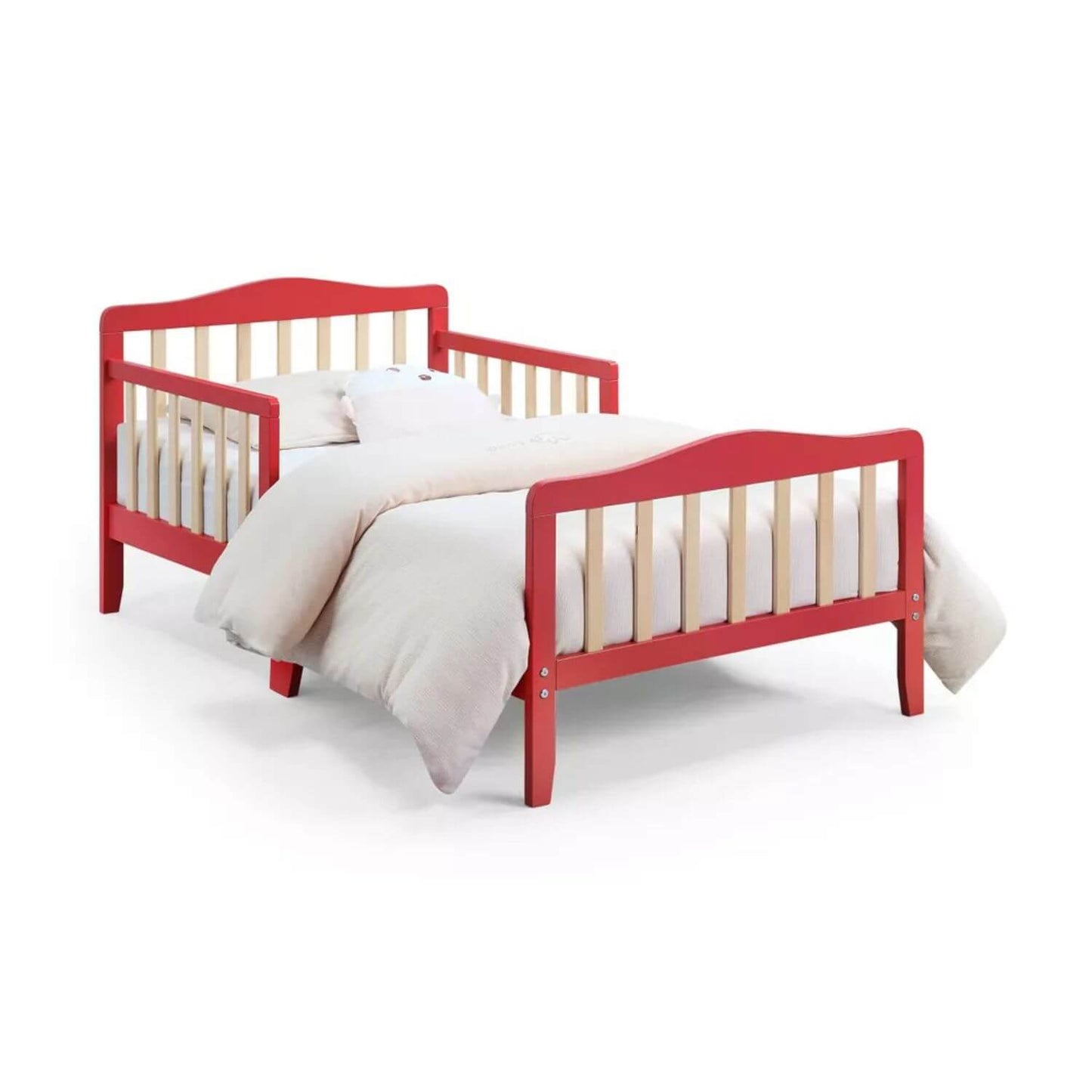 Twain Toddler Bed Coral/Natural