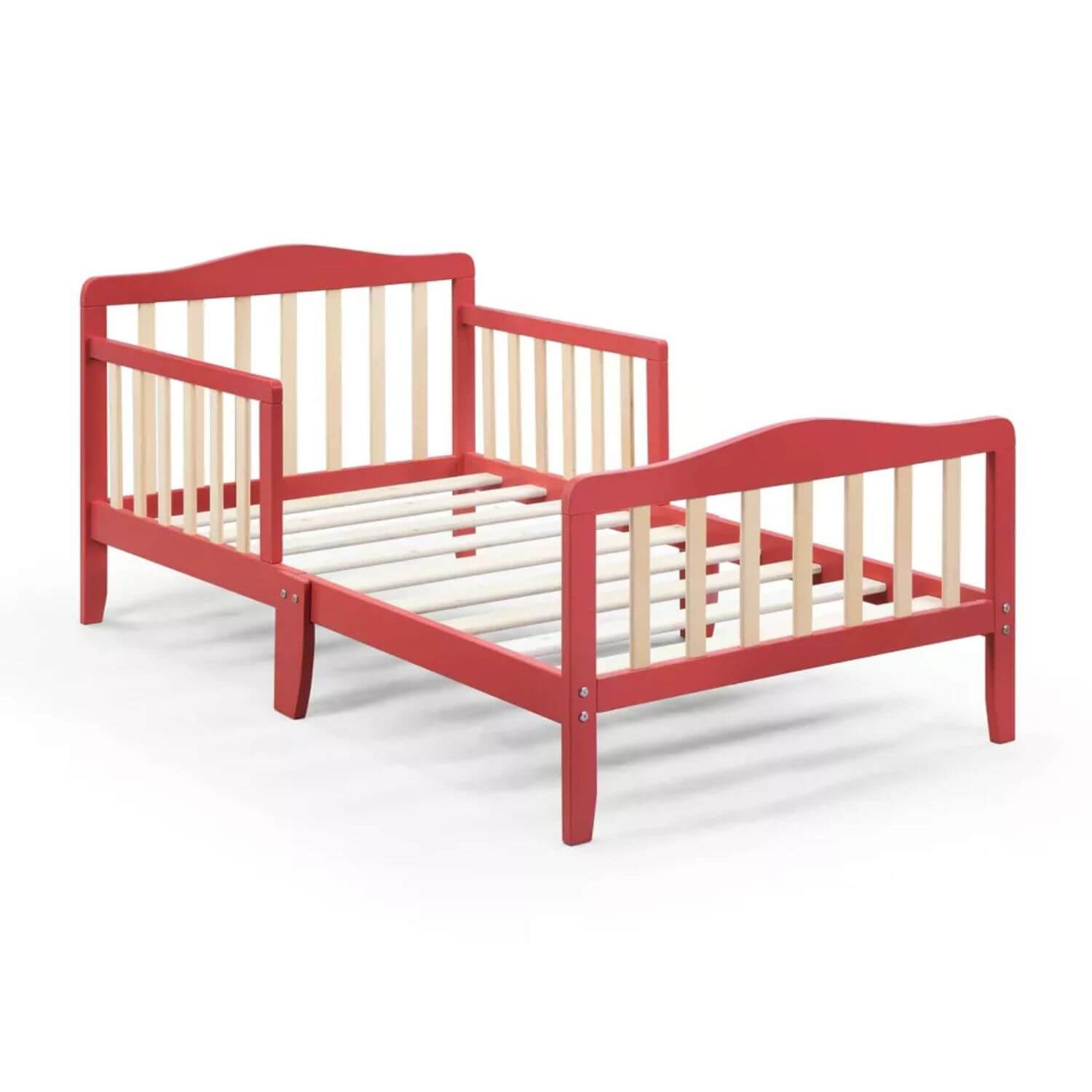 Twain Toddler Bed Coral/Natural