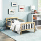 Twain Toddler Bed Natural/Black