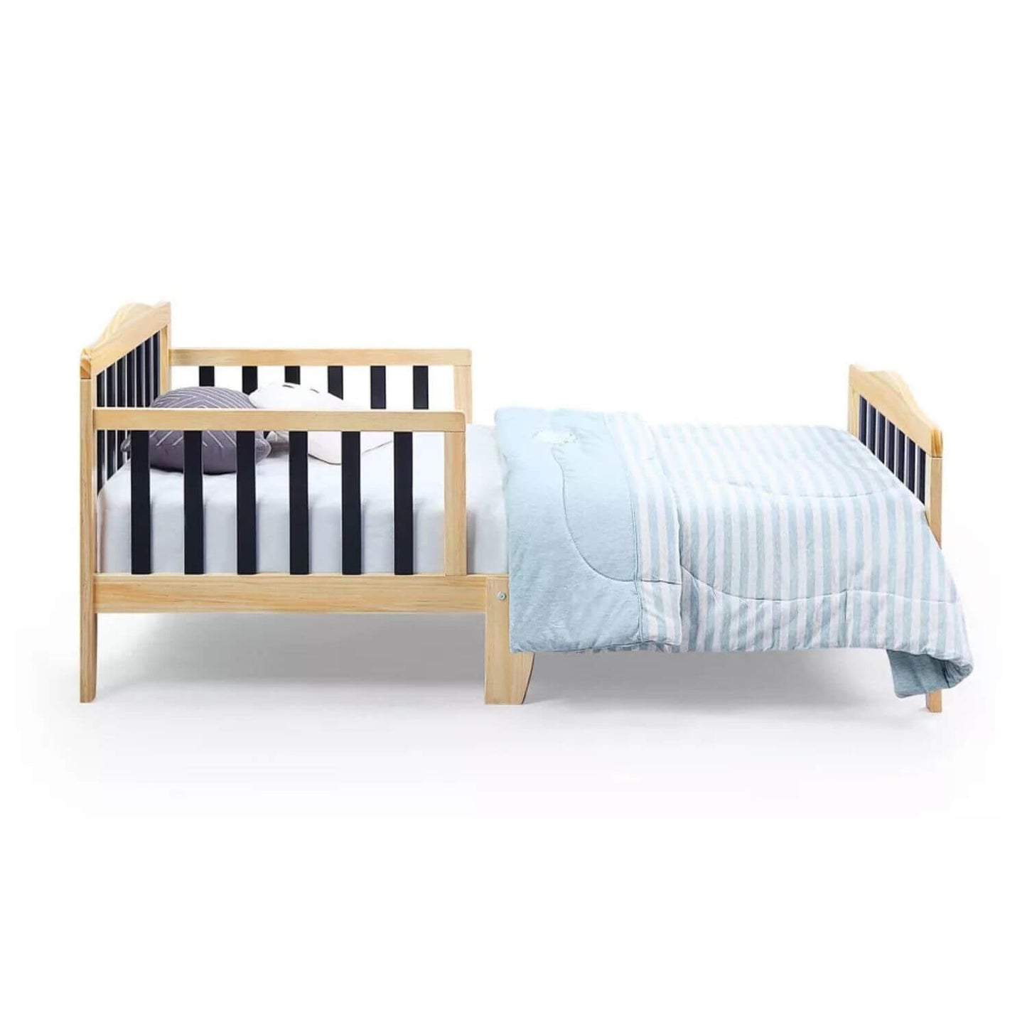 Detail of Twain Toddler Bed Natural/Black