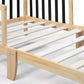 Detail of Twain Toddler Bed Natural/Black