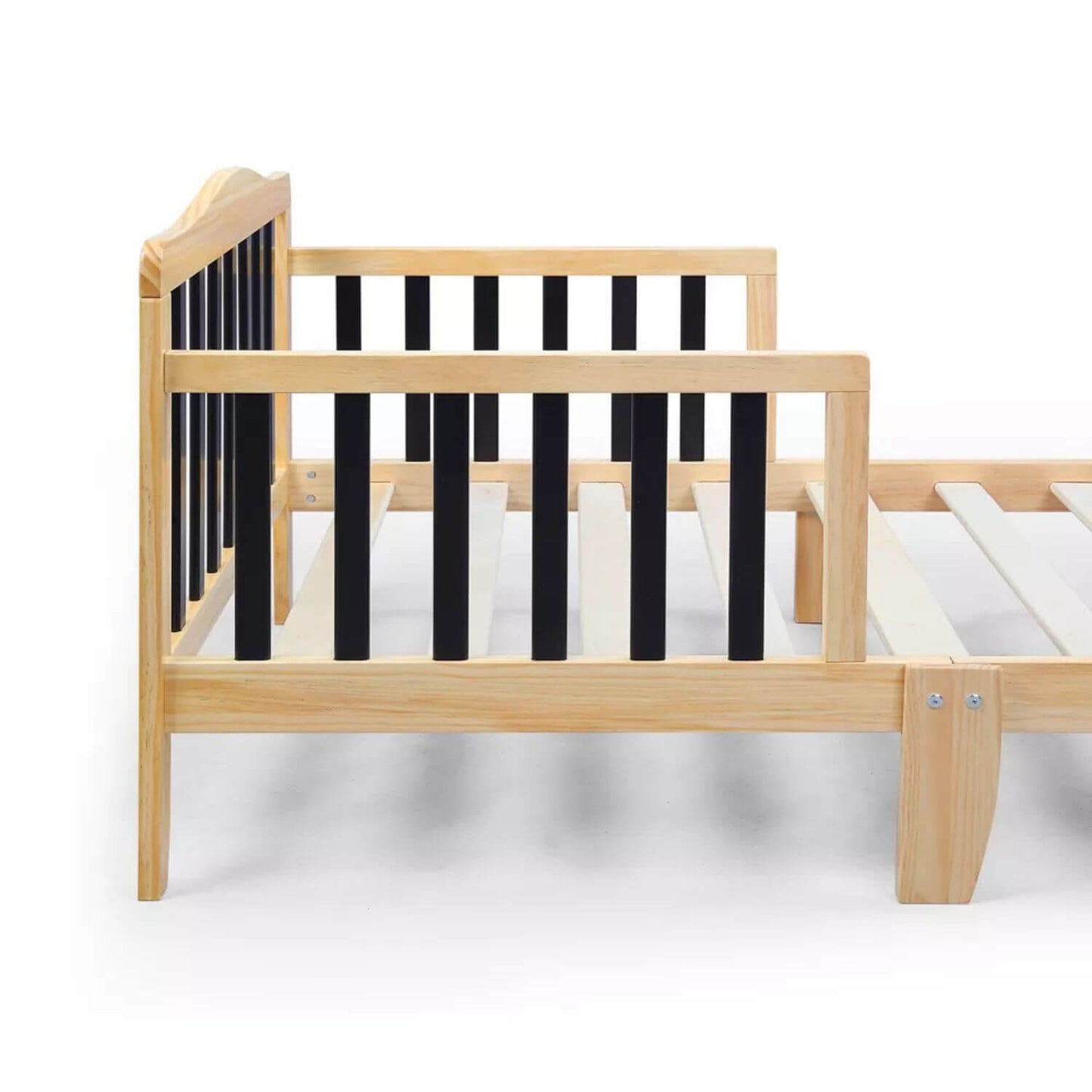 Detail of Twain Toddler Bed Natural/Black