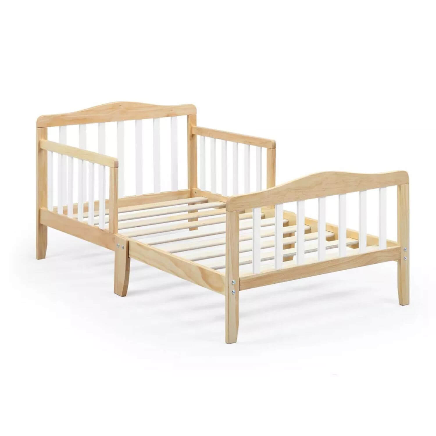 Twain Toddler Bed Natural/White