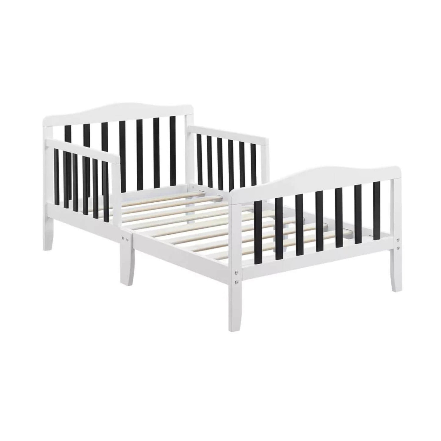 Twain Toddler Bed White/Black