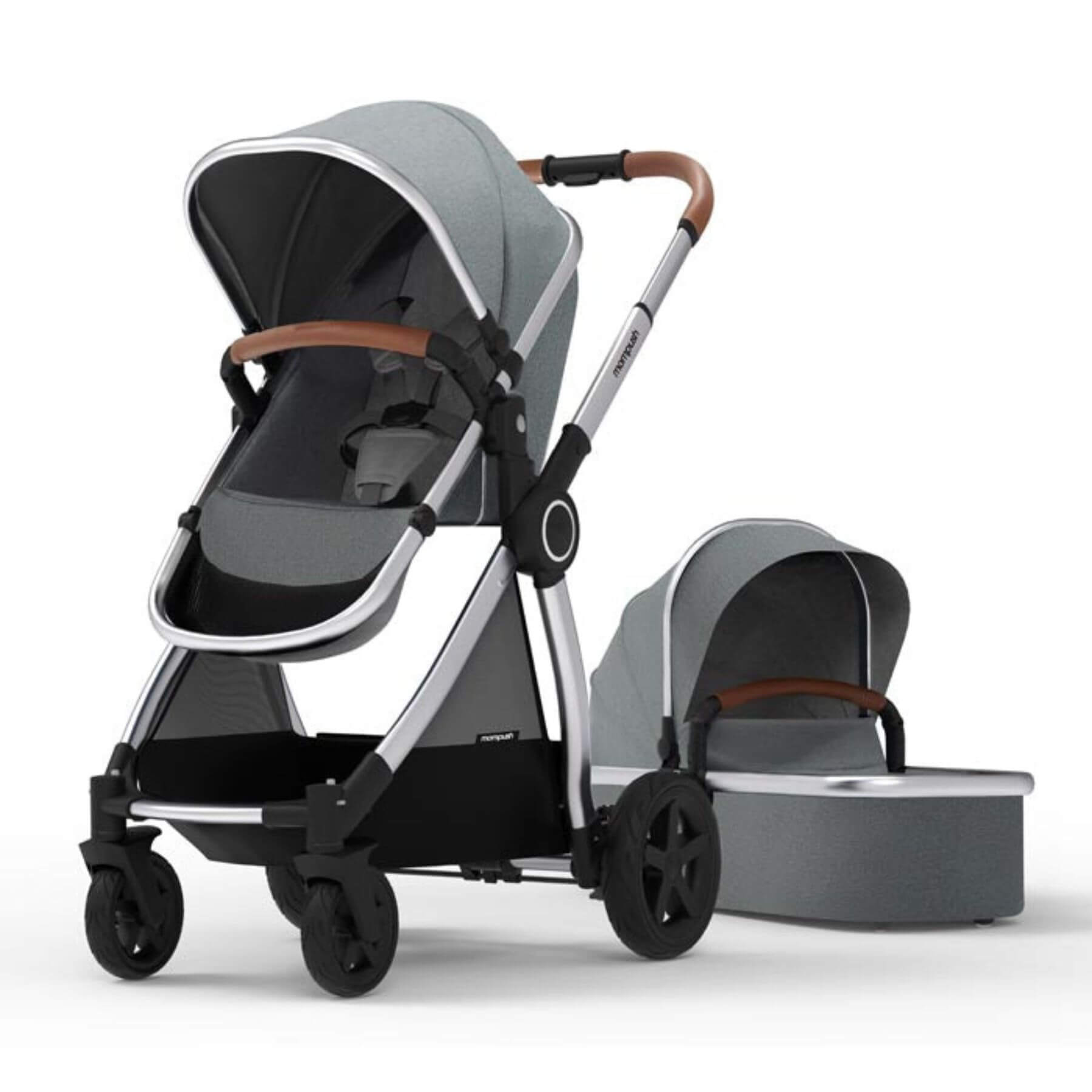 Mompush Ultimate 2 Stroller with Bassinet 