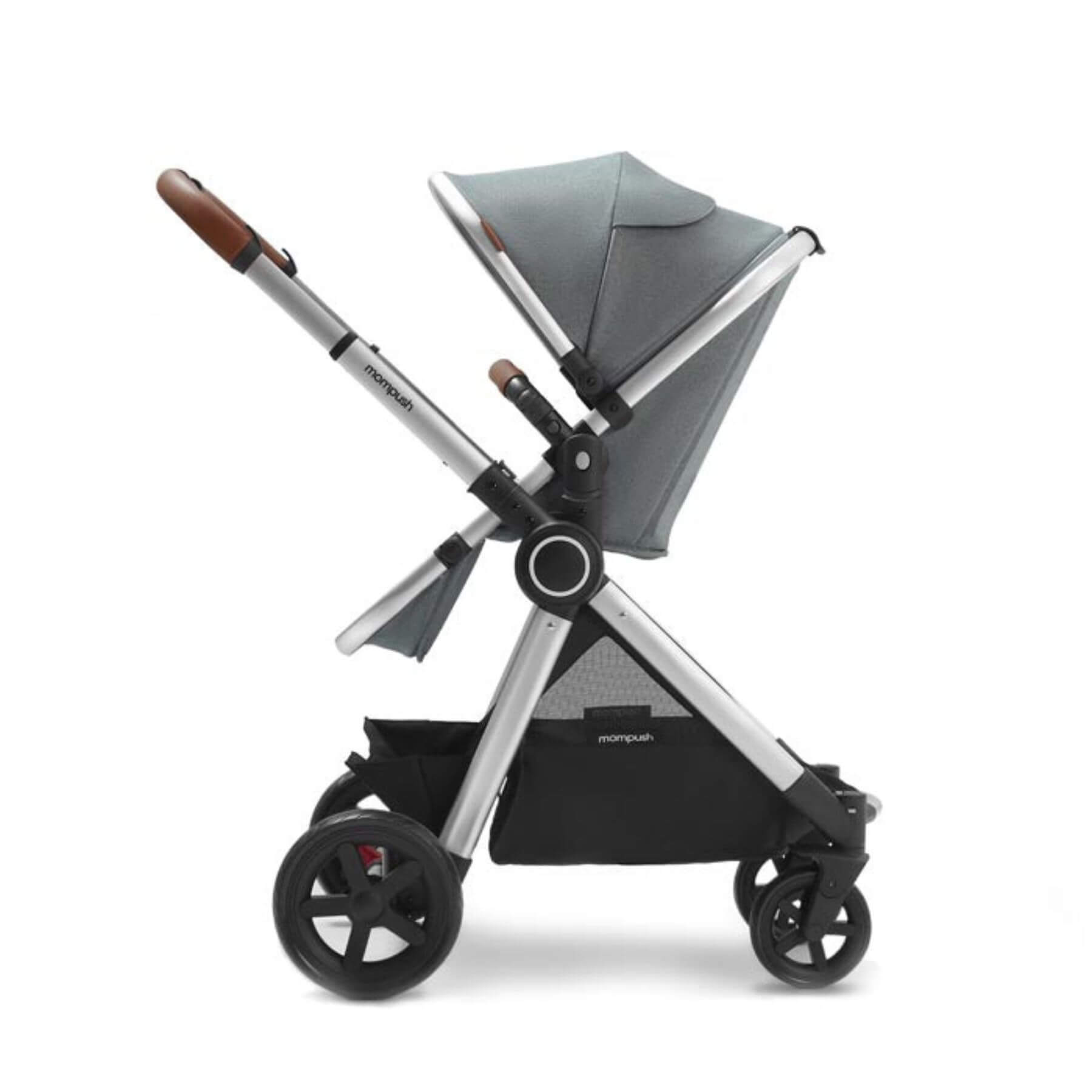 Mompush Ultimate 2 Stroller Silver