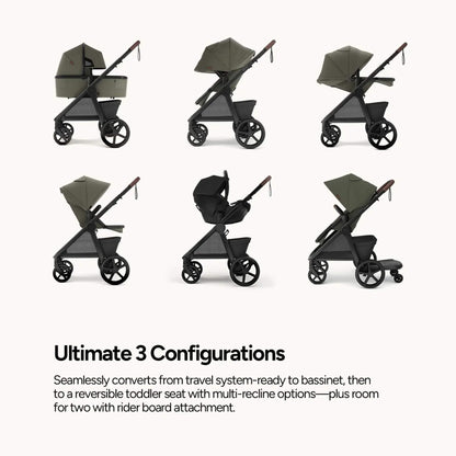 Mompush Ultimate 3 - Forest with multiple configurations on a white background
