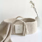 Unique Love Design Baby Basket Natural Beige