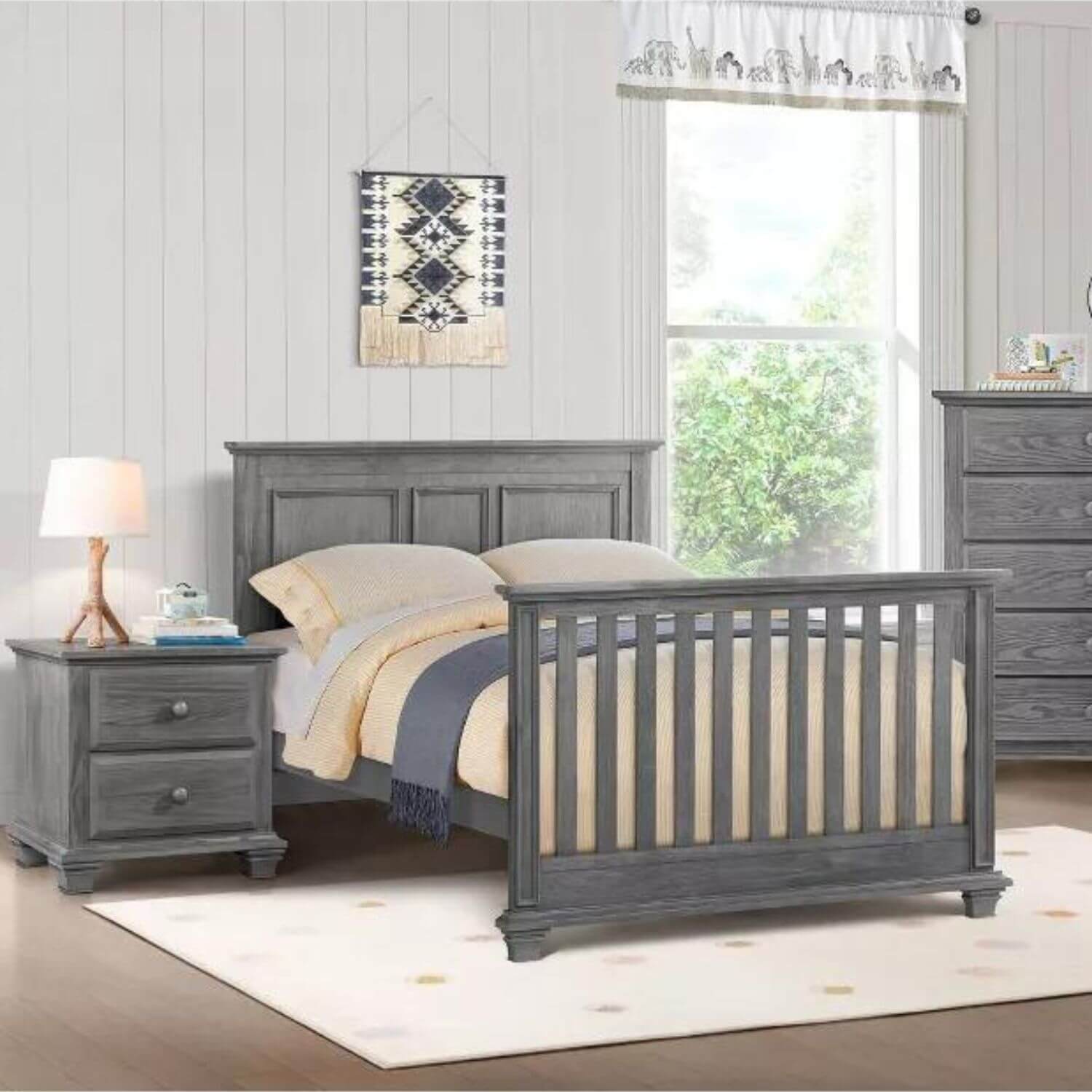 Oxford Baby Universal Full Bed Conversion Kit | Graphite Gray