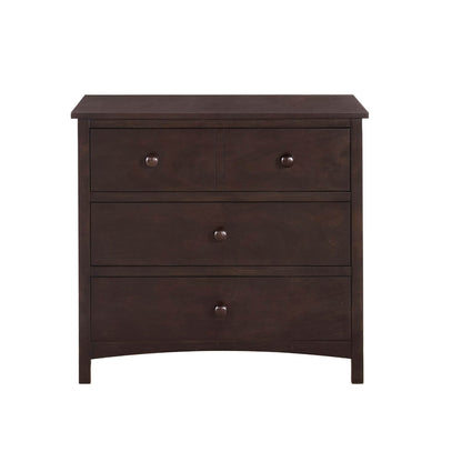 Oxford Baby Universal RTA 3-Drawer Dresser | Espresso