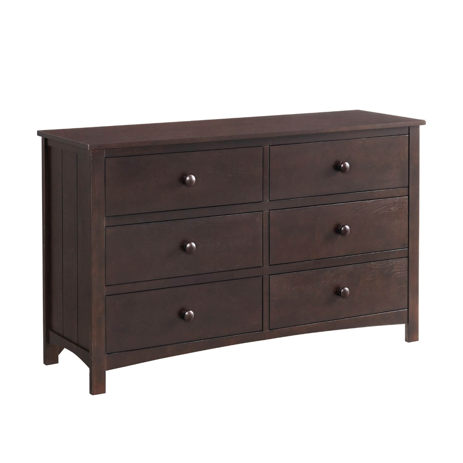 Oxford Baby Universal RTA 6-Drawer Dresser | Espresso