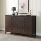 Oxford Baby Universal RTA 6-Drawer Dresser | Espresso