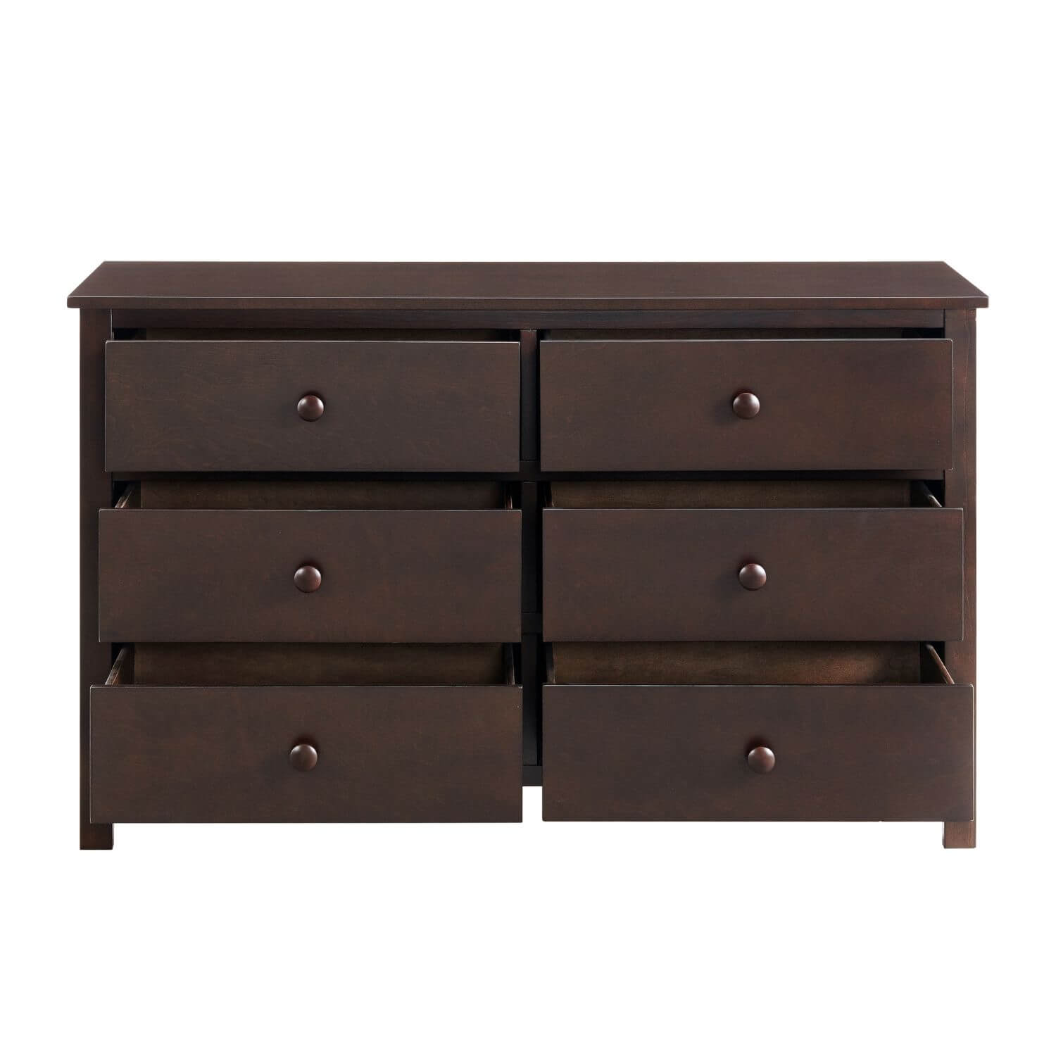 Oxford Baby Universal RTA 6-Drawer Dresser | Espresso