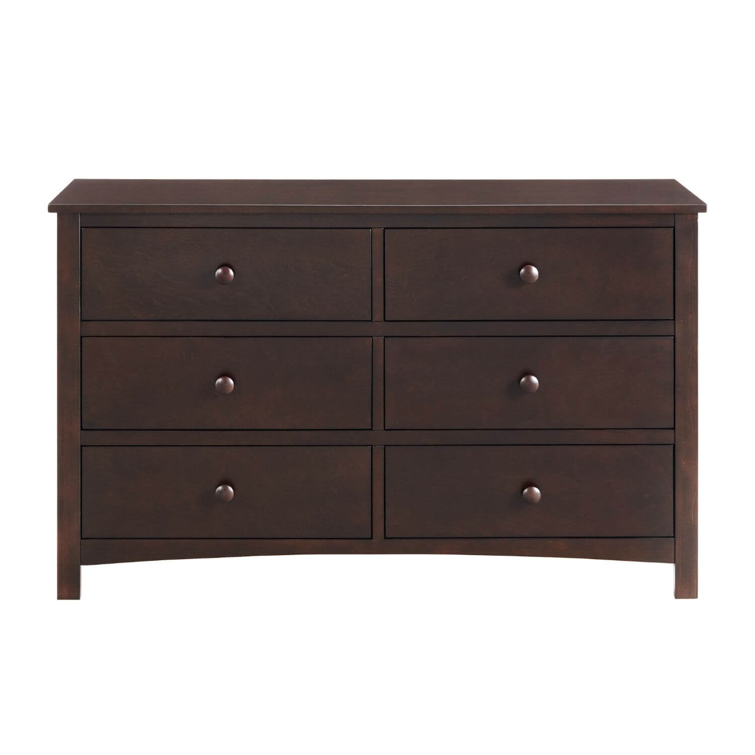 Oxford Baby Universal RTA 6-Drawer Dresser | Espresso