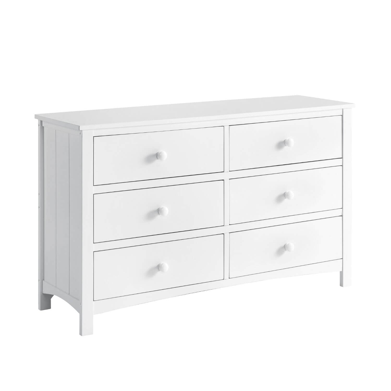 Oxford Baby Universal RTA 6-Drawer Dresser | Snow White