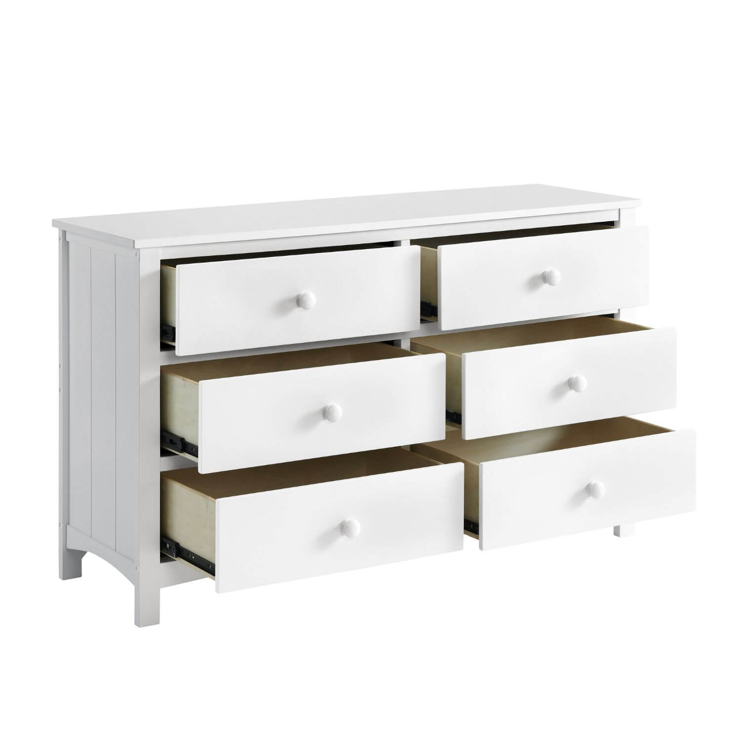 Oxford Baby Universal RTA 6-Drawer Dresser | Snow White
