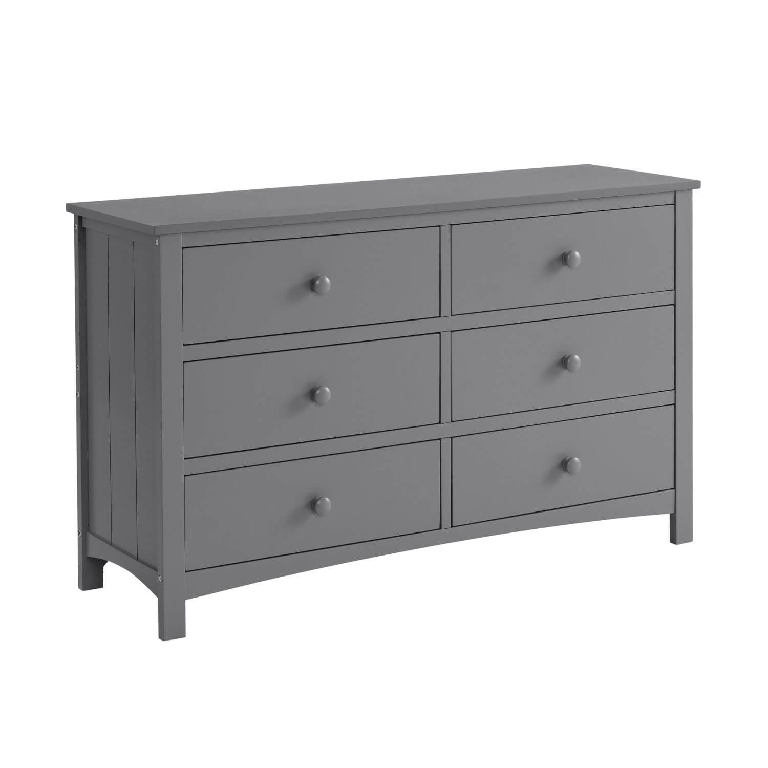 Oxford Baby Universal RTA 6-Drawer Dresser | Dove Gray