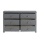 Oxford Baby Universal RTA 6-Drawer Dresser | Dove Gray
