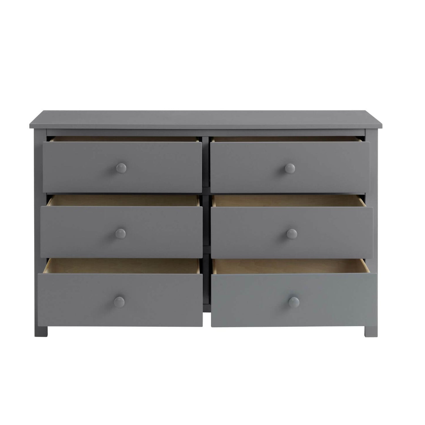 Oxford Baby Universal RTA 6-Drawer Dresser | Dove Gray