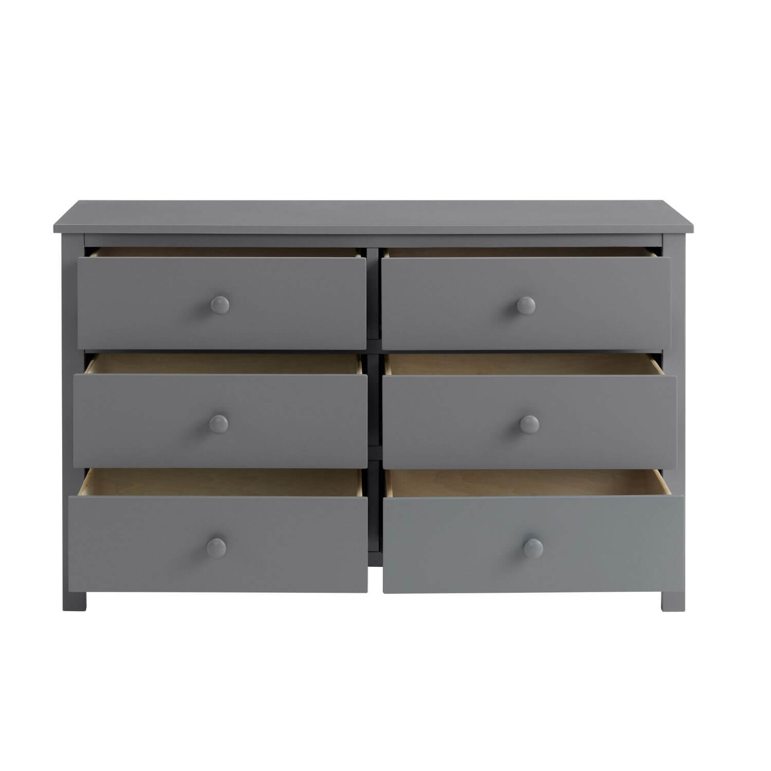 Oxford Baby Universal RTA 6-Drawer Dresser | Dove Gray