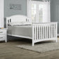 Oxford Baby Universal Full Bed Conversion Kit in White | Willowbrook 4-in-1 Crib