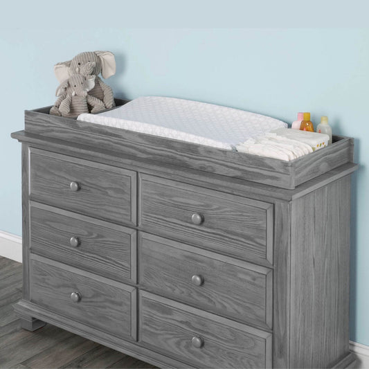 Oxford Baby Universal Changing Topper | Graphite Gray