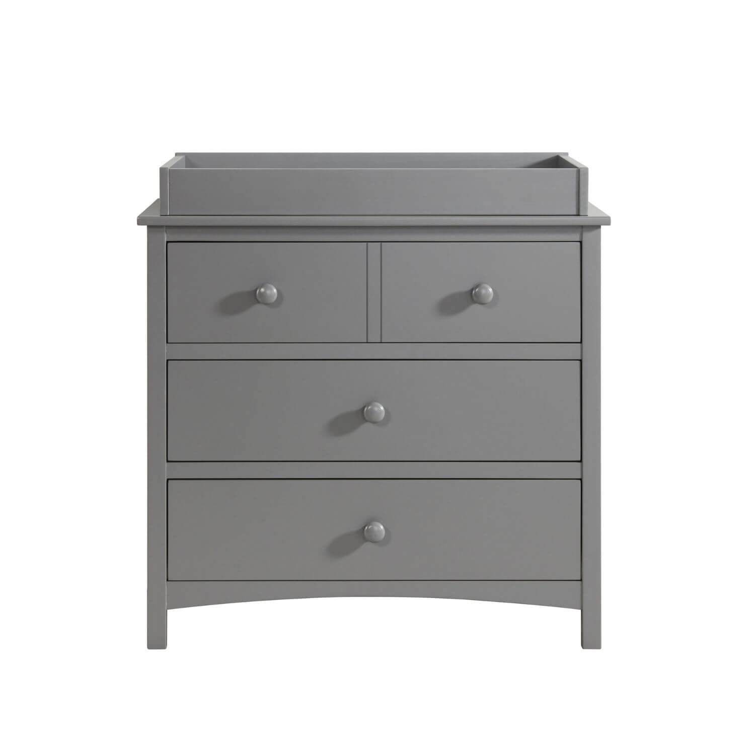 Oxford Baby Universal Changing Topper For 3/6 Drawer Dresser | Dove Gray