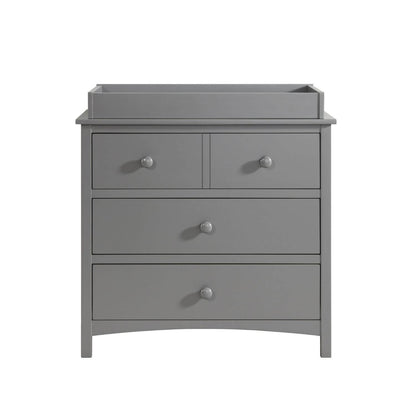 Oxford Baby Universal Changing Topper For 3/6 Drawer Dresser | Dove Gray