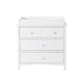 Oxford Baby Universal Changing Topper For 3-Drawer Dresser | Snow White