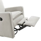 Oxford Baby Uptown Swivel Rocker and Recliner | Boucle White