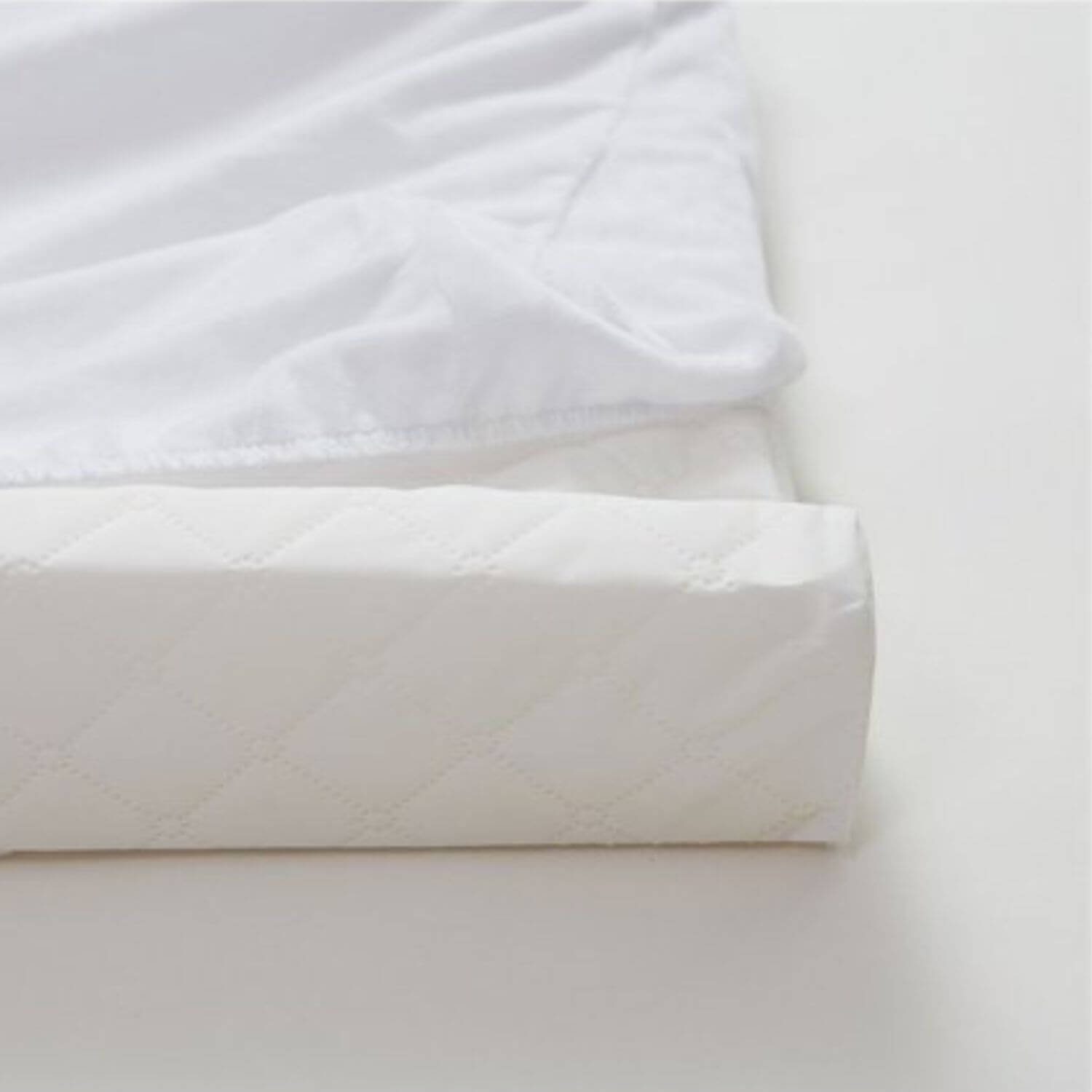 AFG Velboa Fabric Cover for Contoured Changing Pad | White