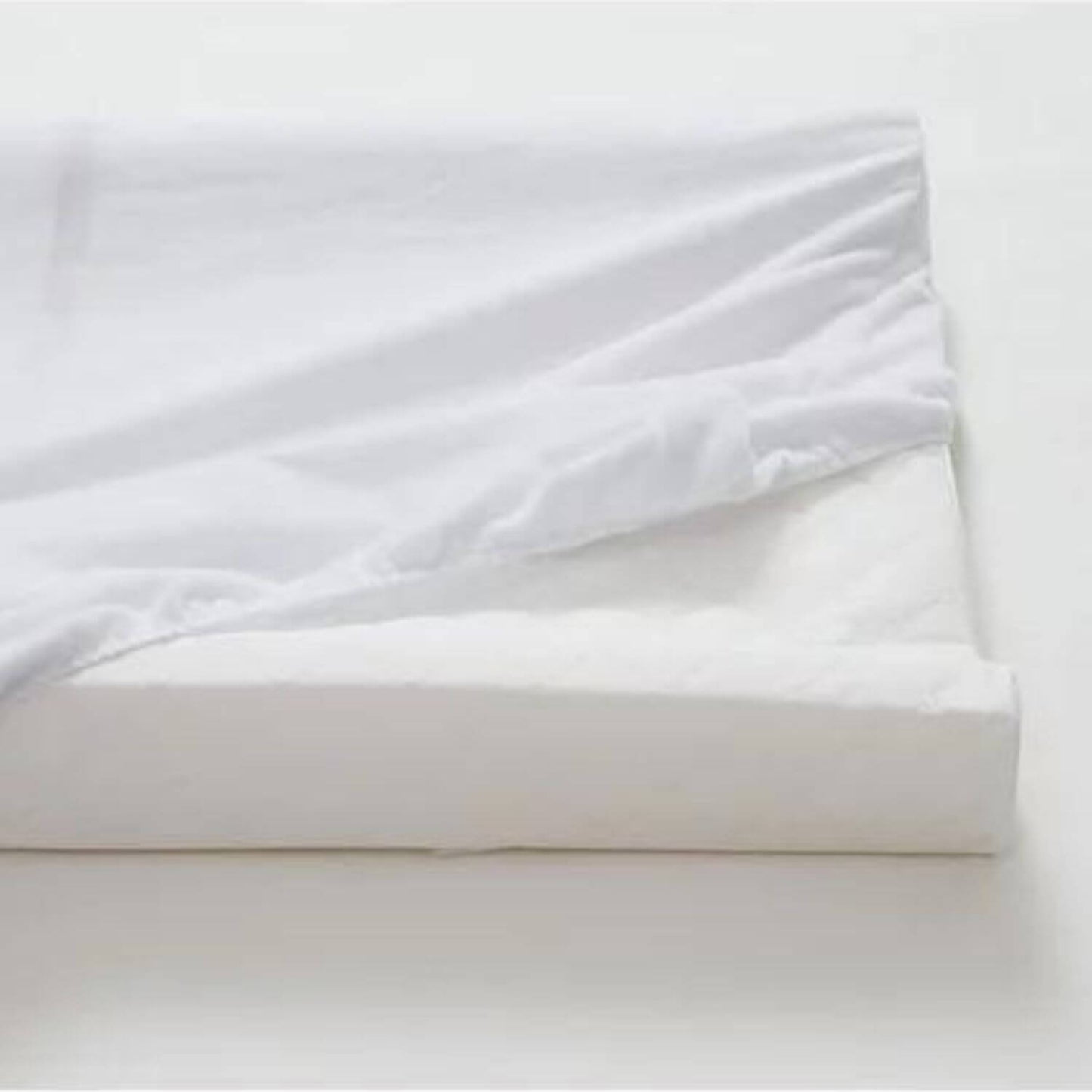 AFG Velboa Fabric Cover for Contoured Changing Pad | White