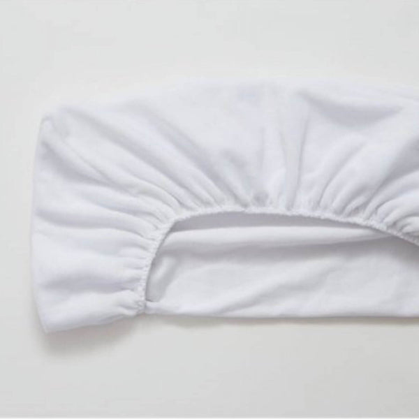 AFG Velboa Fabric Cover for Contoured Changing Pad | White